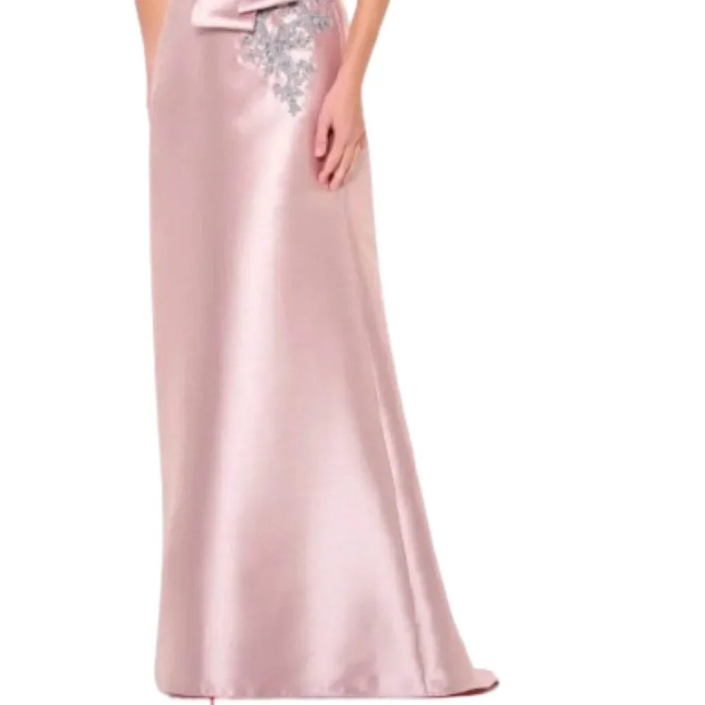 NWT Montage by Mon Cheri M904 Mikado Mother of the Bride Dress Blush Size 10_2